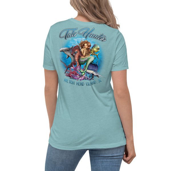 Mermaid, Hammerhead Shark & Seahorse Women's Relaxed short sleeve t-shirt