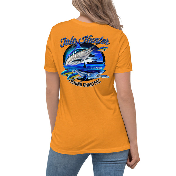 Blue Marlin & Mako Shark Women's Relaxed Short Sleeve T-Shirt