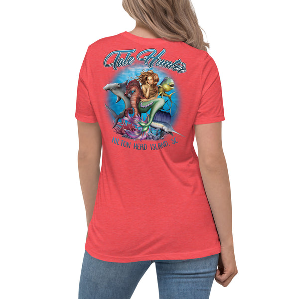 Mermaid, Hammerhead Shark & Seahorse Women's Relaxed short sleeve t-shirt