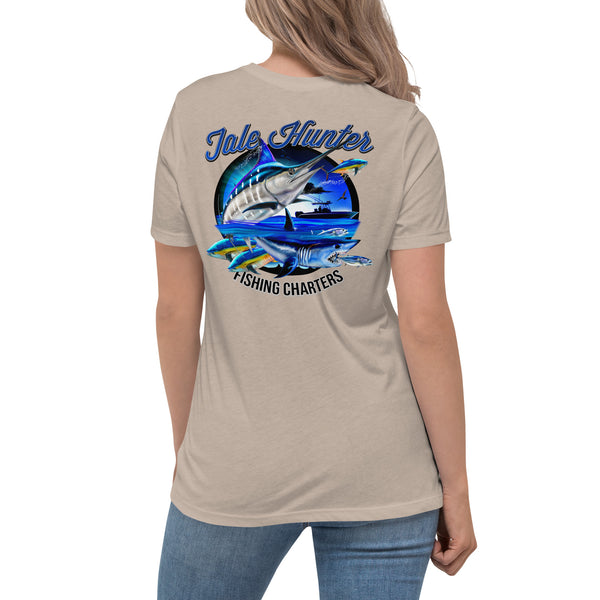 Blue Marlin & Mako Shark Women's Relaxed Short Sleeve T-Shirt