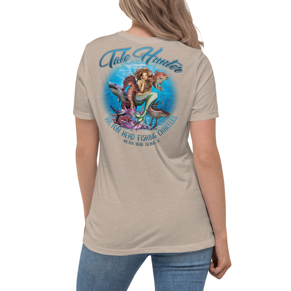 Mermaid, Great White, Sea Horse Women's Relaxed T-Shirt