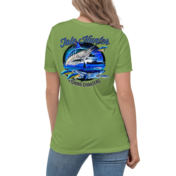 Blue Marlin & Mako Shark Women's Relaxed Short Sleeve T-Shirt