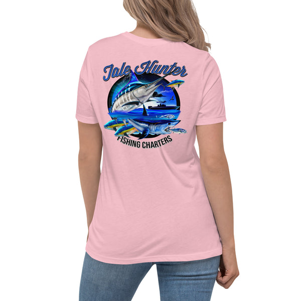 Blue Marlin & Mako Shark Women's Relaxed Short Sleeve T-Shirt