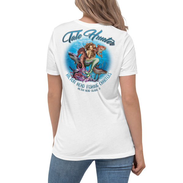 Mermaid, Great White, Sea Horse Women's Relaxed T-Shirt