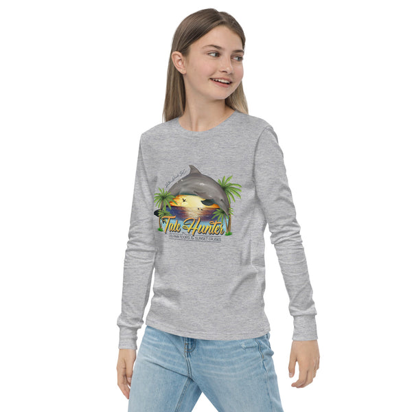 Dolphin Youth long sleeve tee