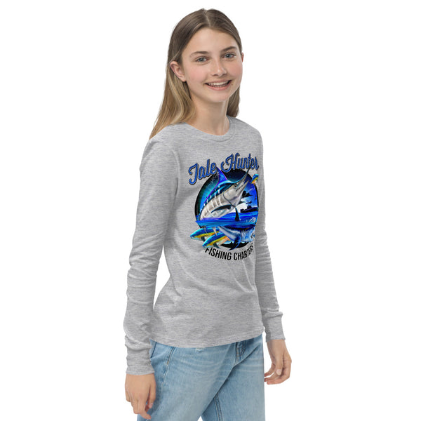 Blue Marlin & Mako Shark Youth Long Sleeve Tee