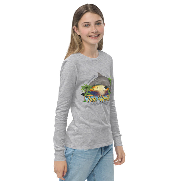 Dolphin Youth long sleeve tee