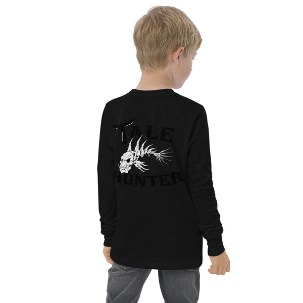 Skeleton Fish Youth long sleeve tee