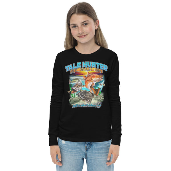 Redfish, Trout & Flounder Youth long sleeve tee