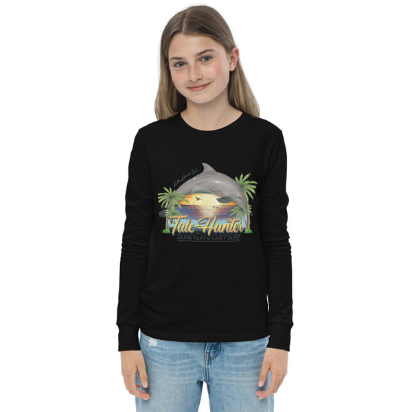 Dolphin Youth long sleeve tee