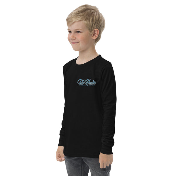 Mermaid, Great White Shark & Seahorse Youth long sleeve tee