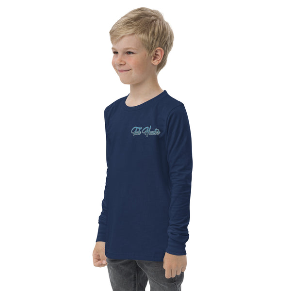 Dolphin youth long sleeve tee