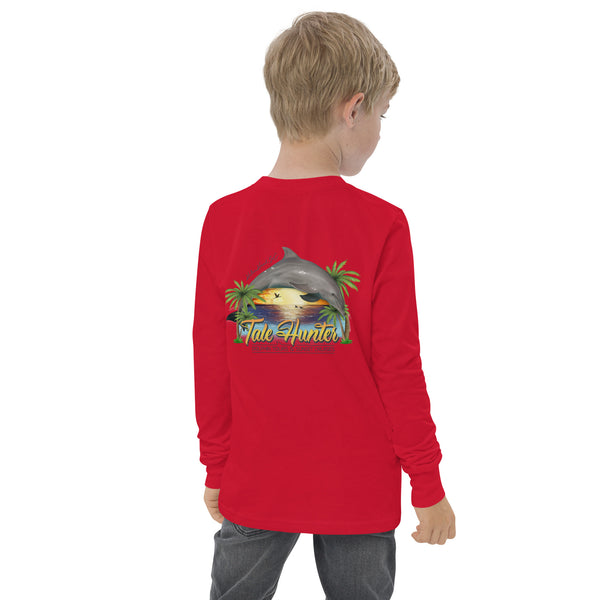 Dolphin youth long sleeve tee