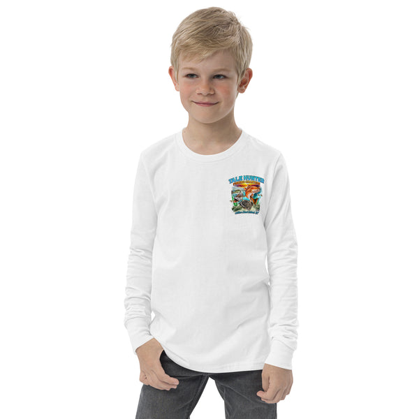 Redfish, Trout & Flounder Youth long sleeve tee