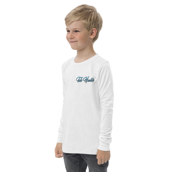 Mermaid, Great White Shark & Seahorse Youth long sleeve tee