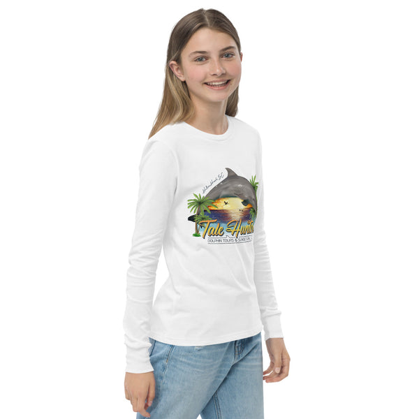 Dolphin Youth long sleeve tee