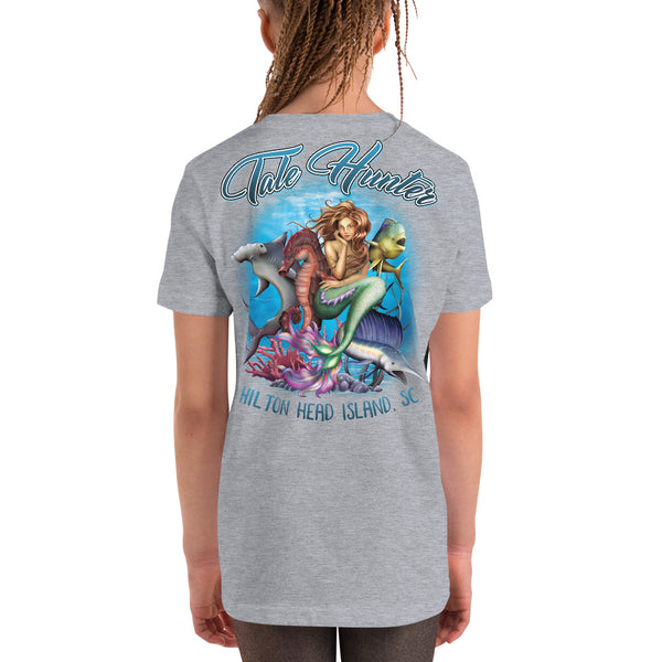 Mermaid, Hammerhead Shark & Mahi-Mahi 8-20 Youth Short Sleeve T-Shirt