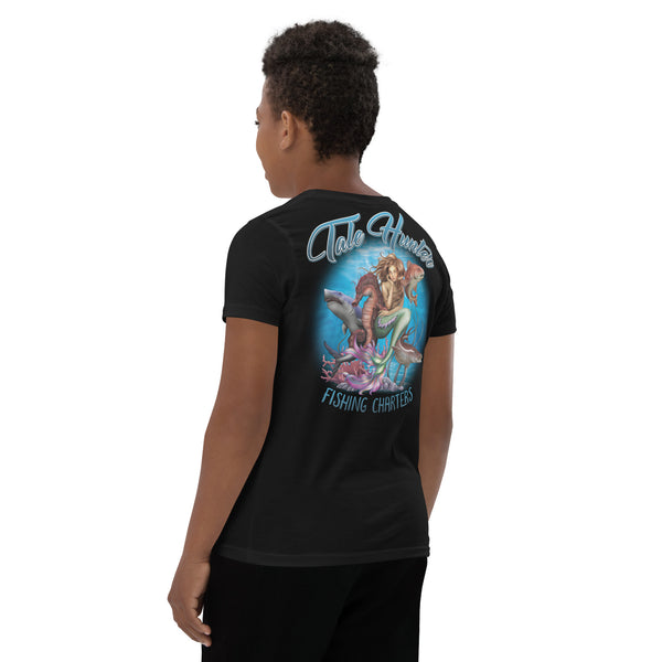 Mermaid, Great White, Cobia & Seahorse 8-20 Youth Short Sleeve T-Shirt