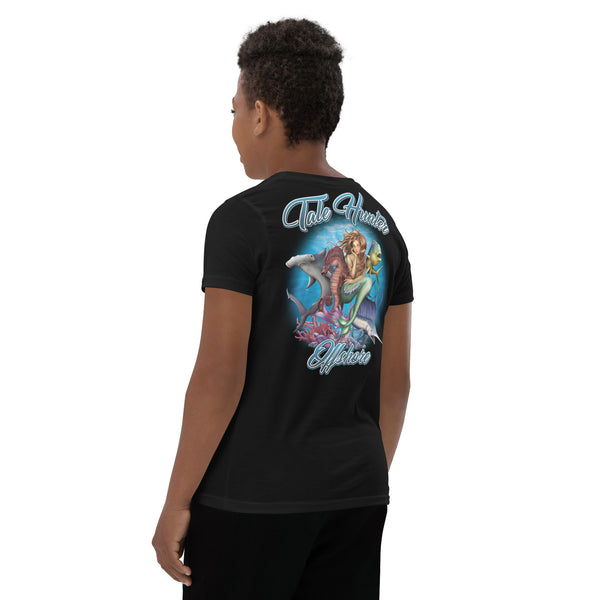 Mermaid, Hammerhead Shark & Seahorse 8-20 Youth Short Sleeve T-Shirt