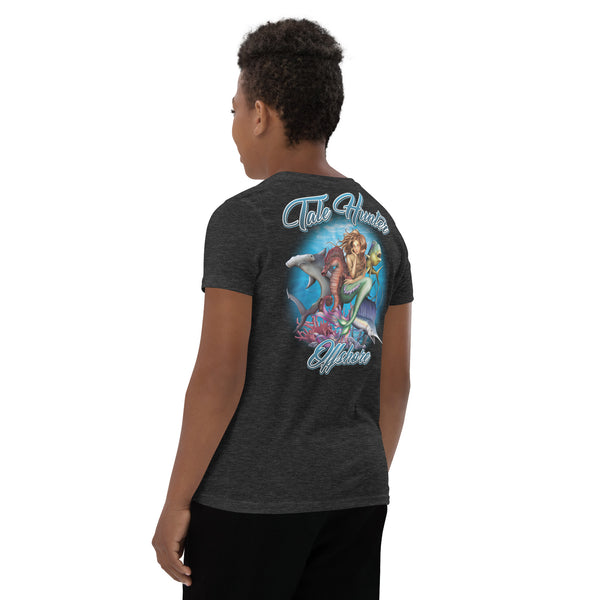 Mermaid, Hammerhead Shark & Seahorse 8-20 Youth Short Sleeve T-Shirt