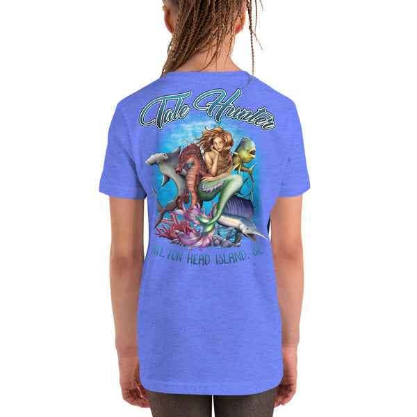 Mermaid, Hammerhead Shark & Mahi-Mahi 8-20 Youth Short Sleeve T-Shirt