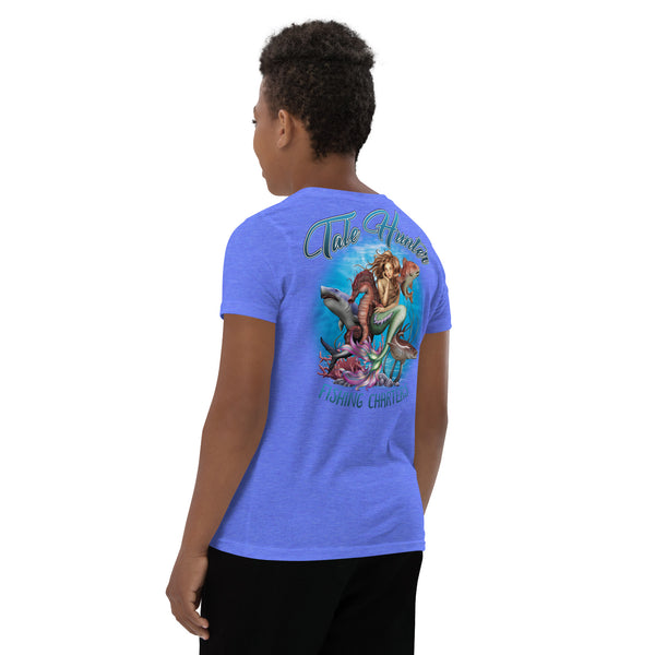 Mermaid, Great White, Cobia & Seahorse 8-20 Youth Short Sleeve T-Shirt