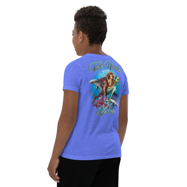 Mermaid, Hammerhead Shark & Seahorse 8-20 Youth Short Sleeve T-Shirt