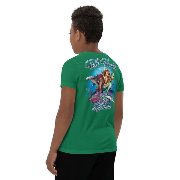 Mermaid, Hammerhead Shark & Seahorse 8-20 Youth Short Sleeve T-Shirt